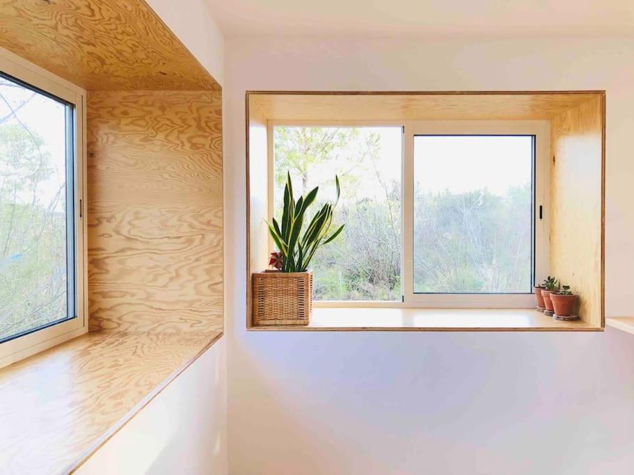 Eco Tiny Home & Office For Digital Nomads Vallmoll Exterior foto