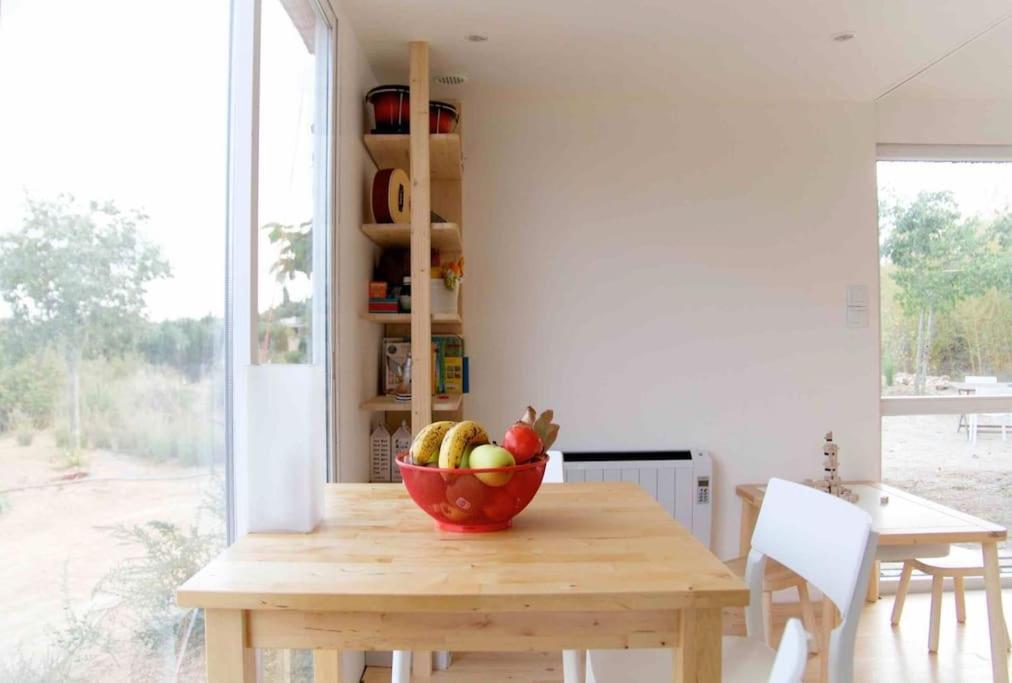 Eco Tiny Home & Office For Digital Nomads Vallmoll Exterior foto