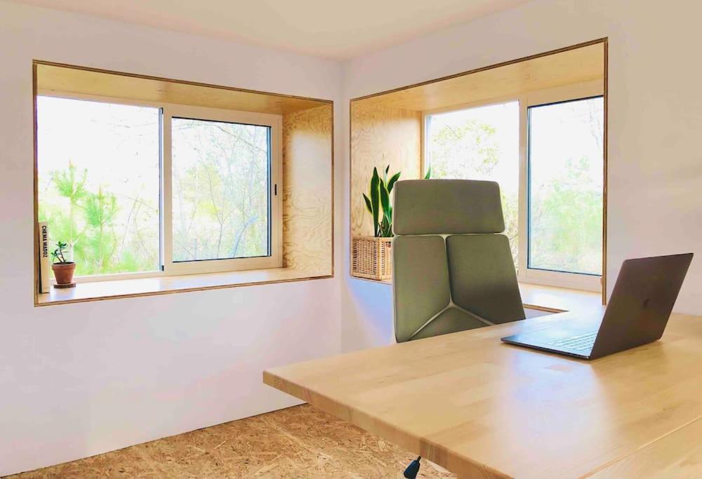 Eco Tiny Home & Office For Digital Nomads Vallmoll Exterior foto