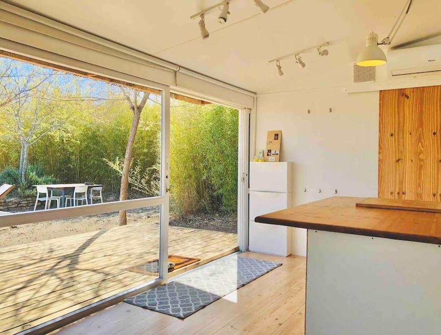 Eco Tiny Home & Office For Digital Nomads Vallmoll Exterior foto