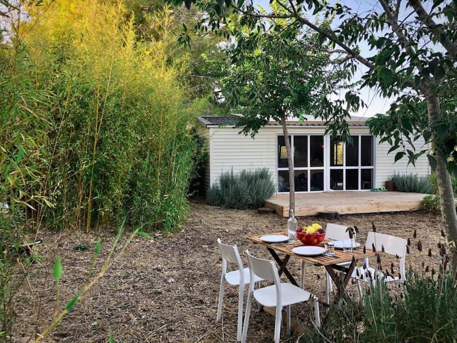 Eco Tiny Home & Office For Digital Nomads Vallmoll Exterior foto